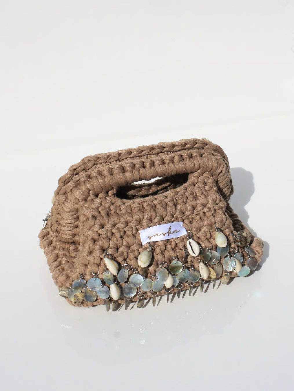 Sasha Made It Toffee Clutch Large