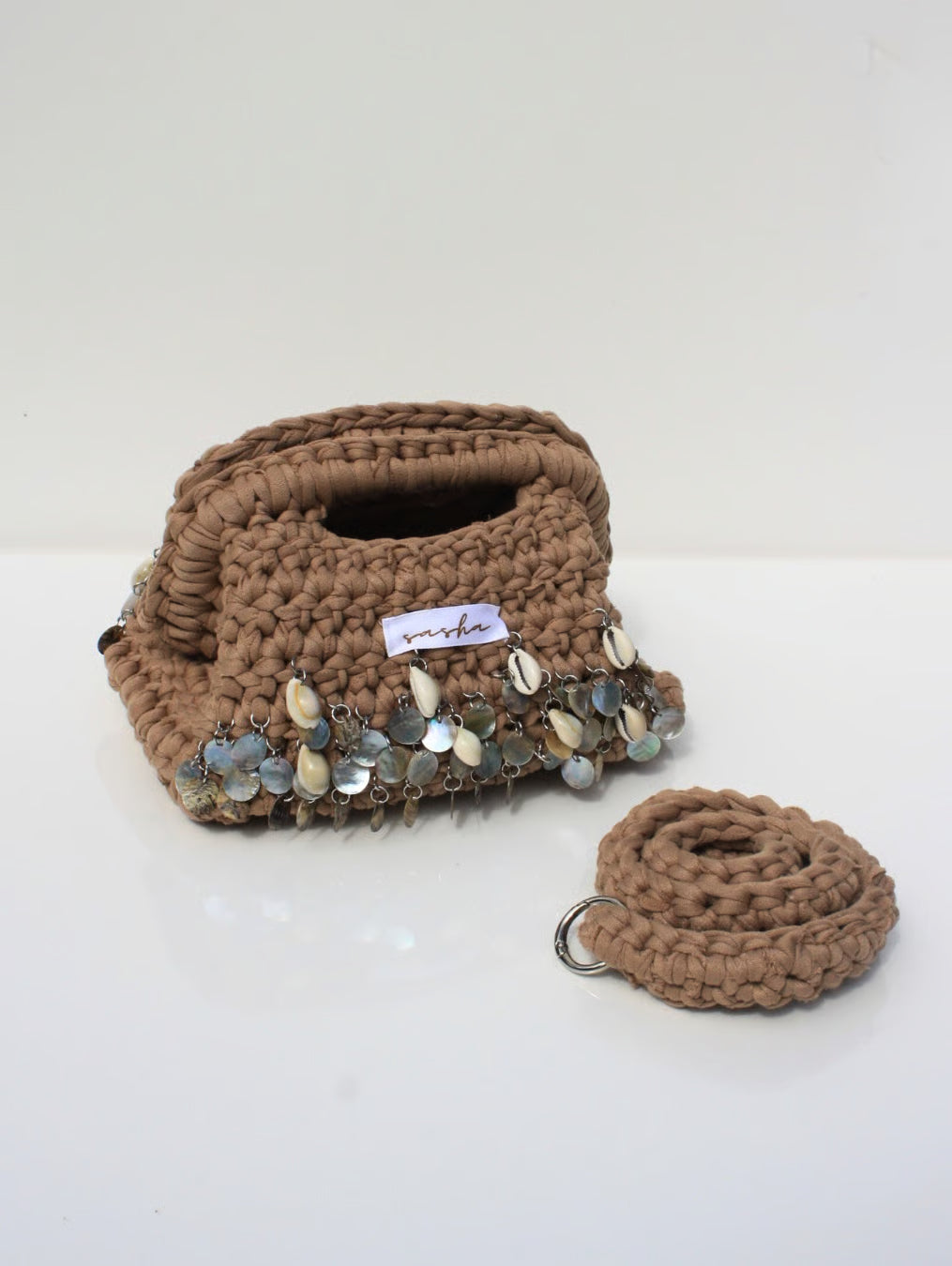 Sasha Made It Toffee Clutch Large