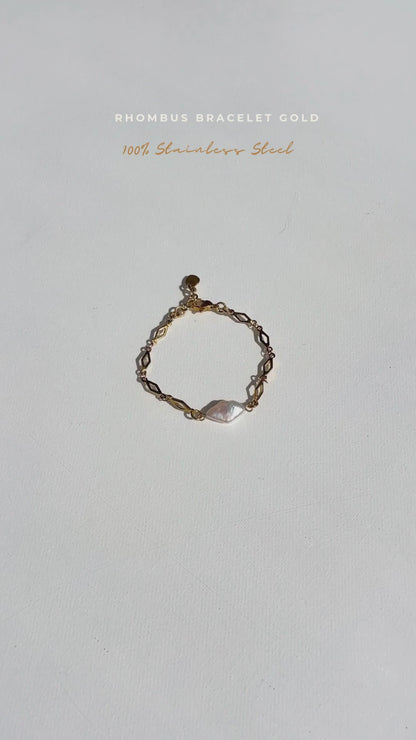 Sasha Made It Rhombus Bracelet Gold