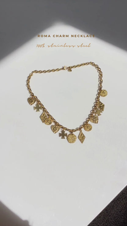 Sasha Made It Roma Charm Necklace