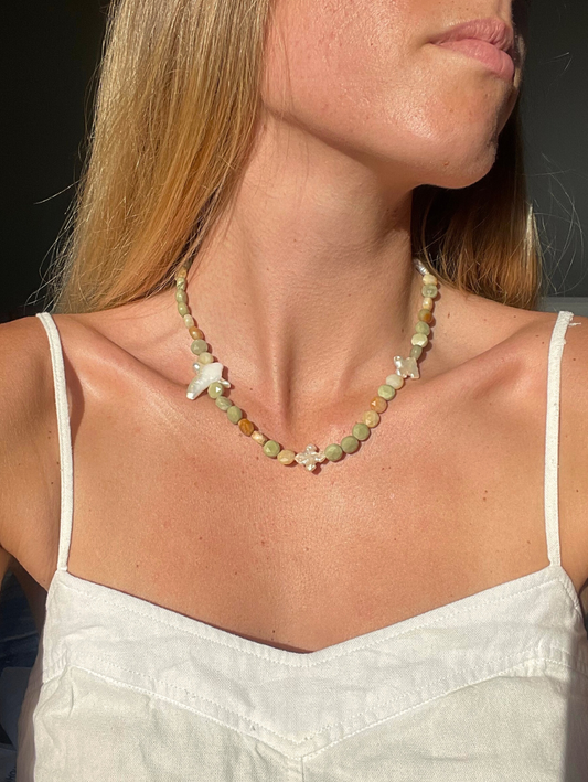 Sasha Made It Sage Necklace