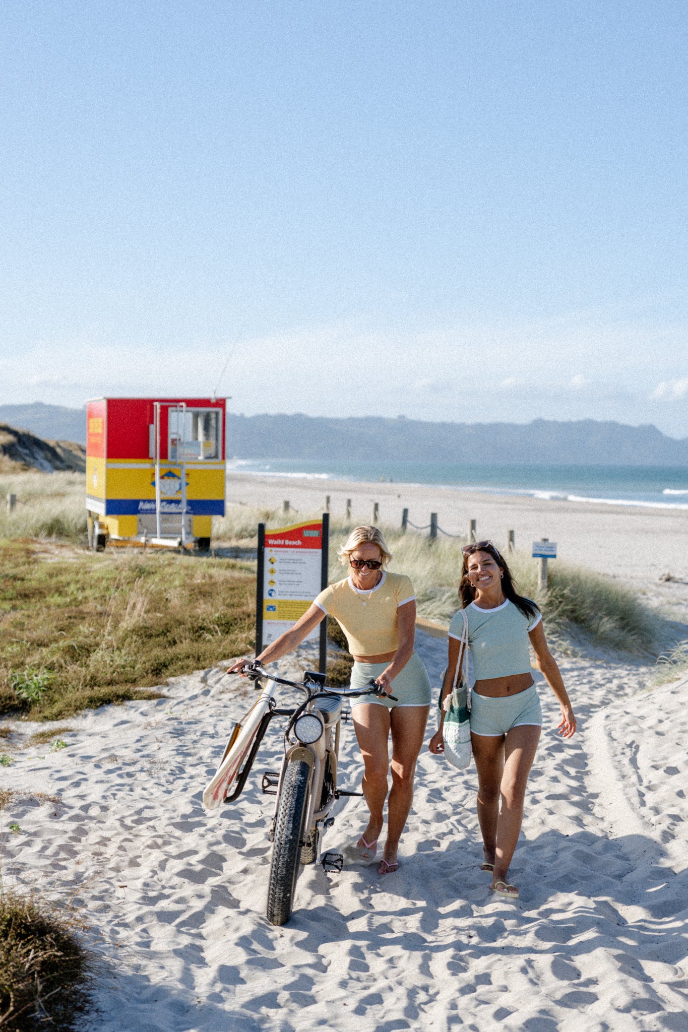 The Unscripted Surf Top Pistachio