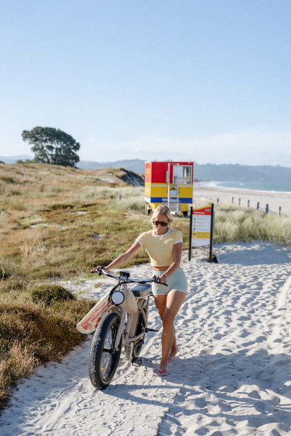 The Unscripted Surf Top Lemon