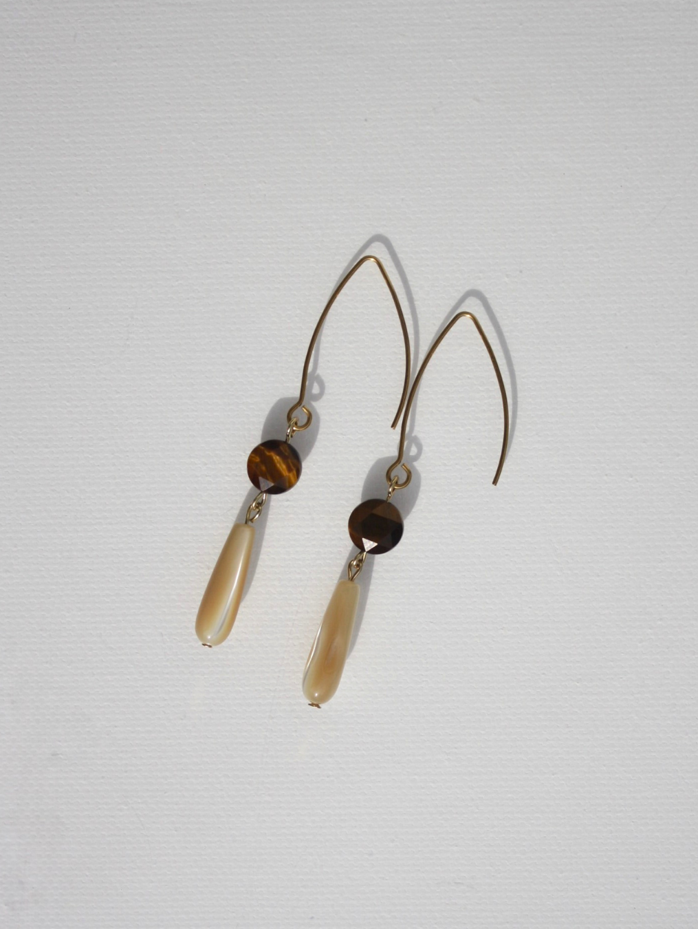 Sasha Made It Tigers Eye Earrings