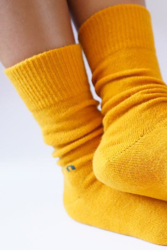 Nooan Possum Merino Wool Hamilton Sock Golden Fusion