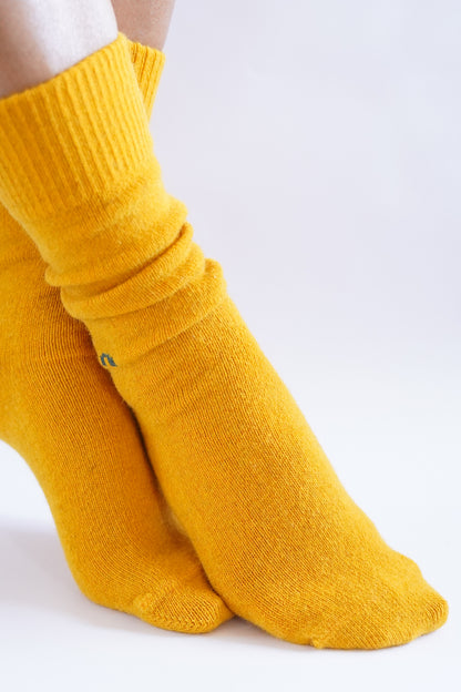 Nooan Possum Merino Wool Hamilton Sock Golden Fusion
